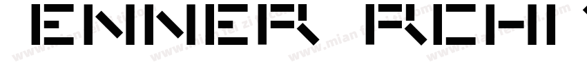Renner ArchiType Regular字体转换